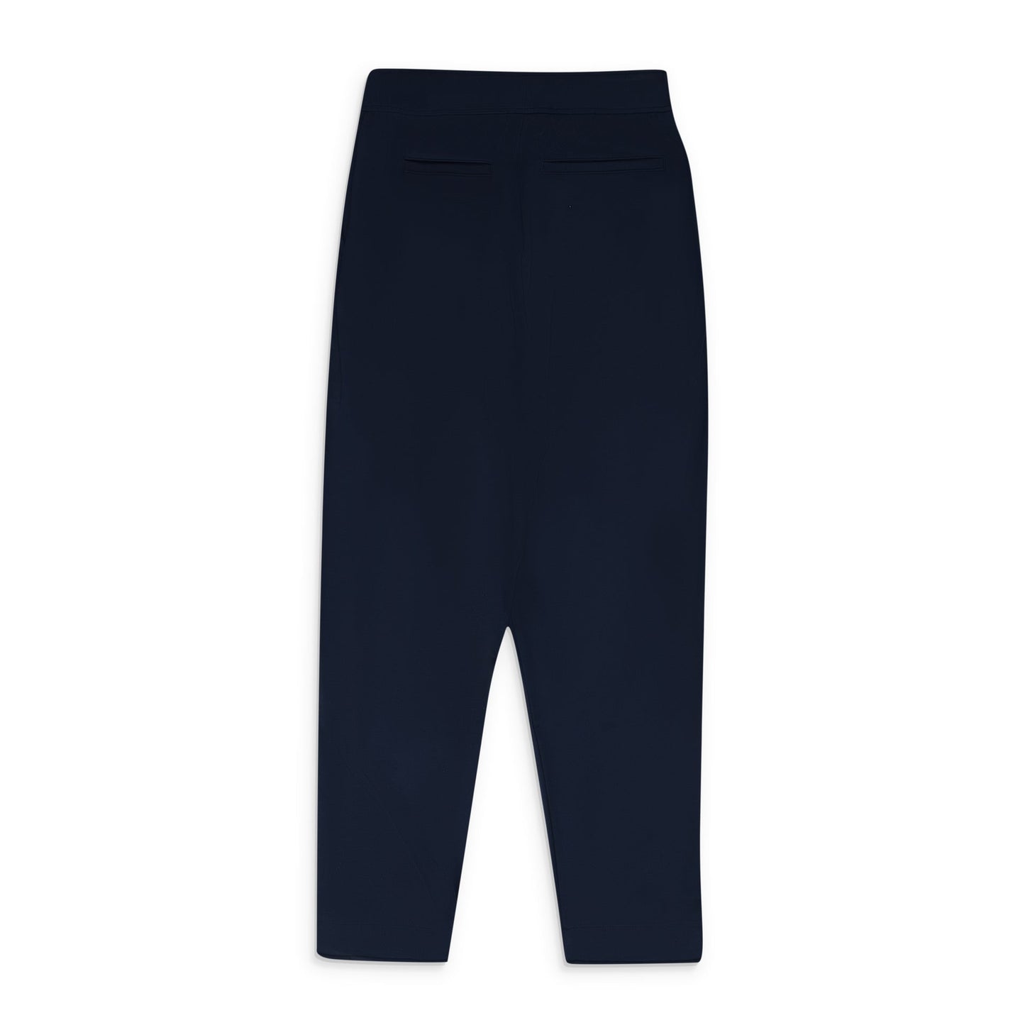 Navy Inverted Pleat Sweatpant