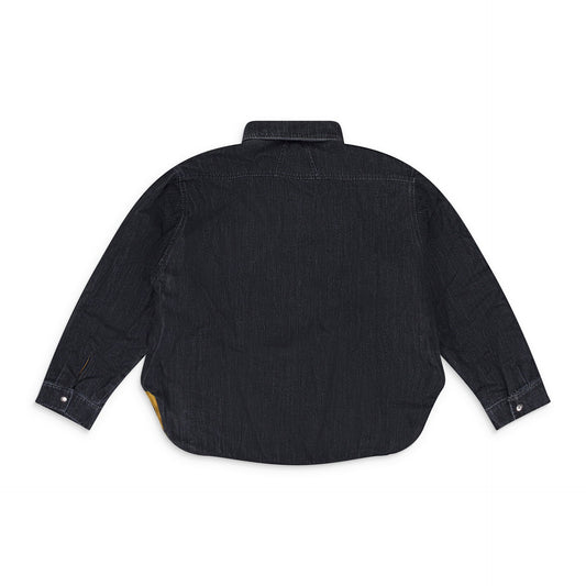 Black Denim Overshirt