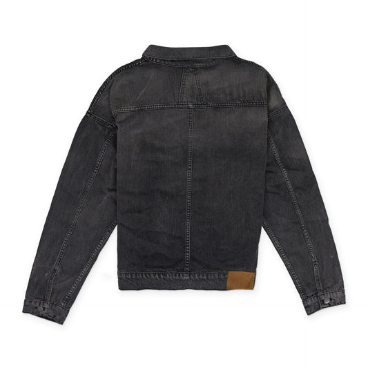 Black Vintage Trucker Jacket