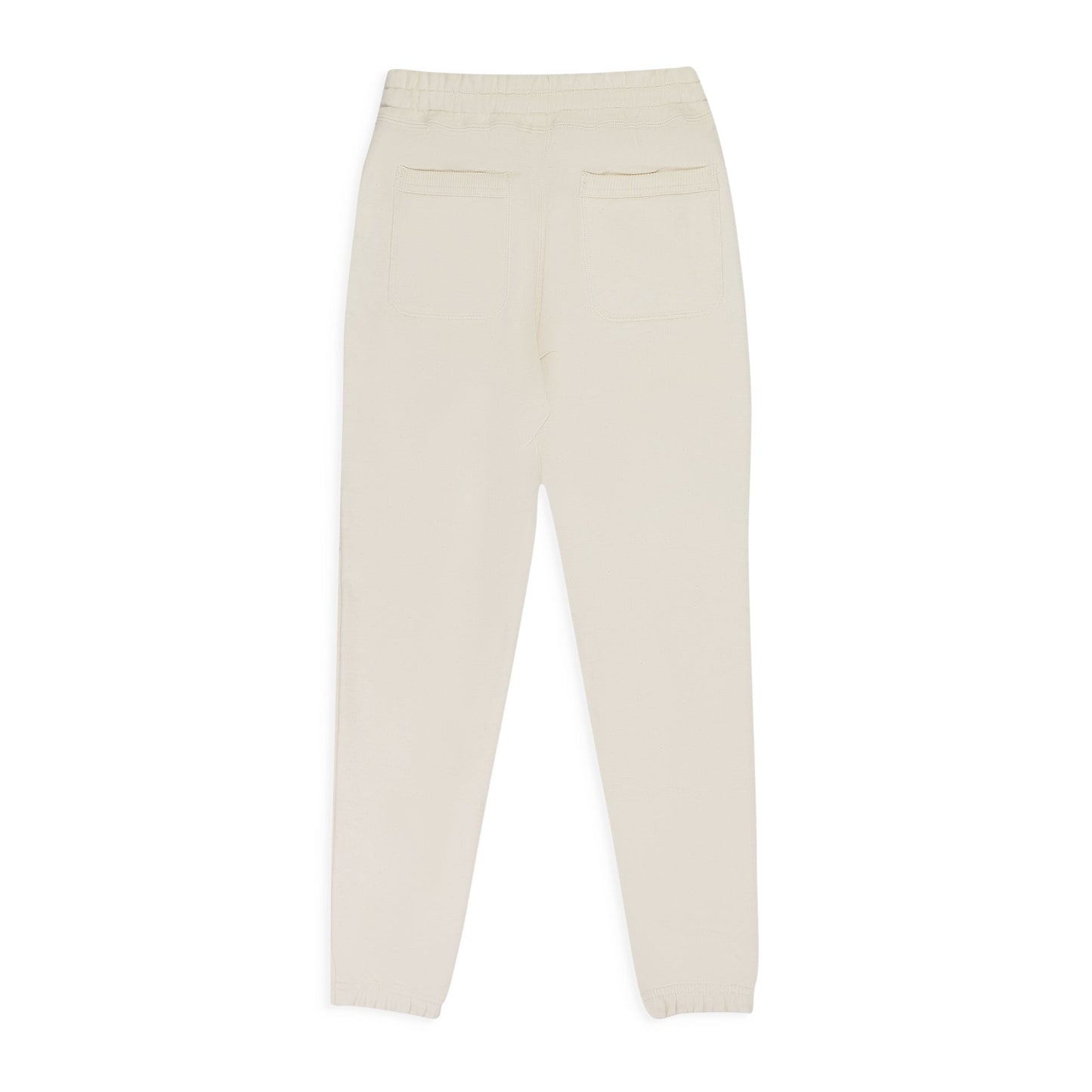 Cream Crest Sweatpants