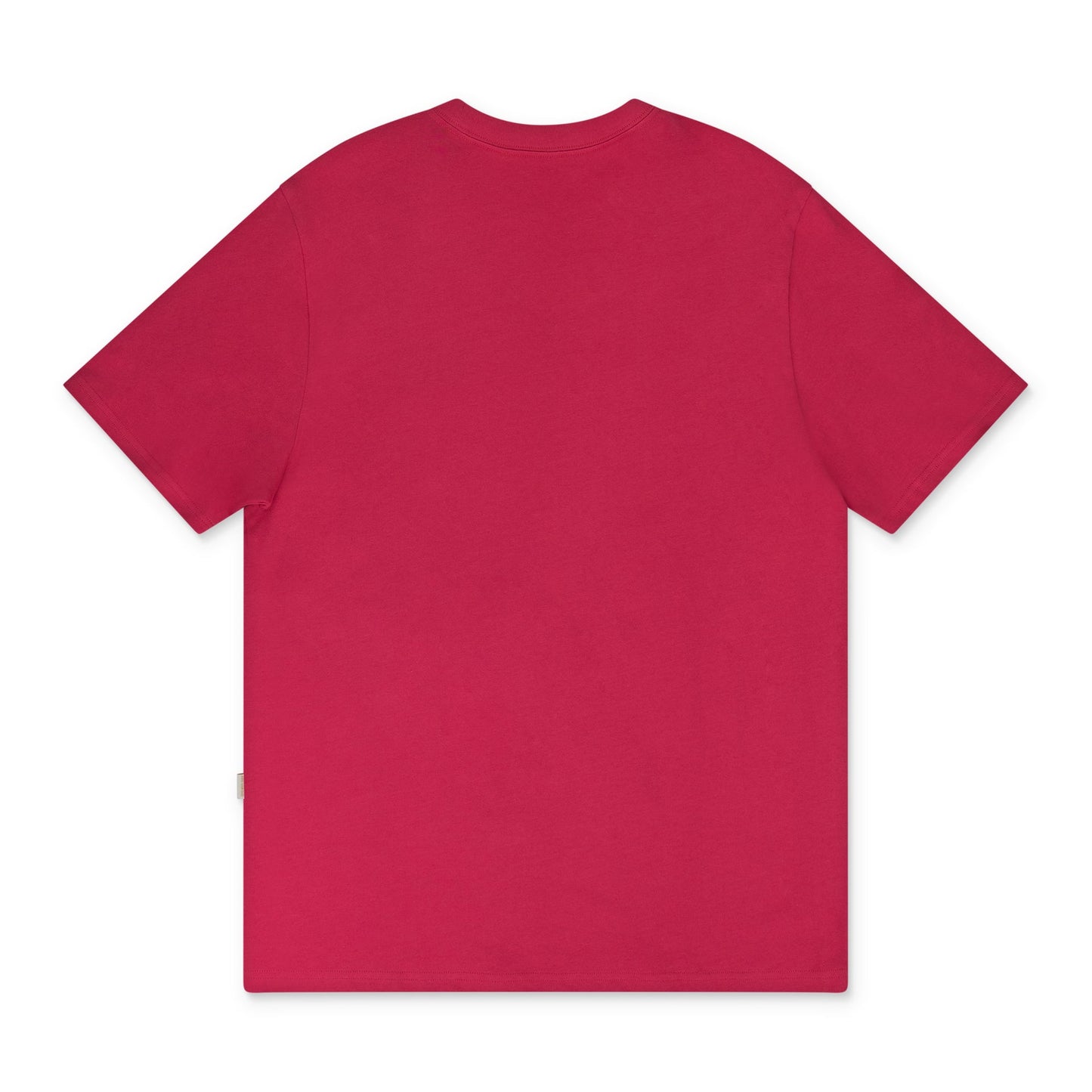 Pink SS Stacked Logo Tee