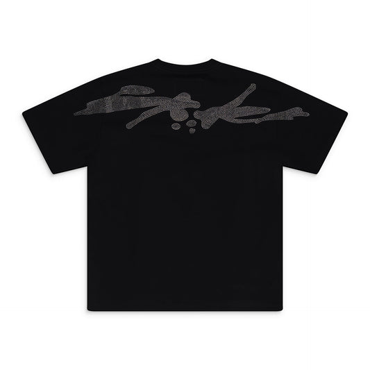 Black Rhinestone 5Ignature T-Shirt