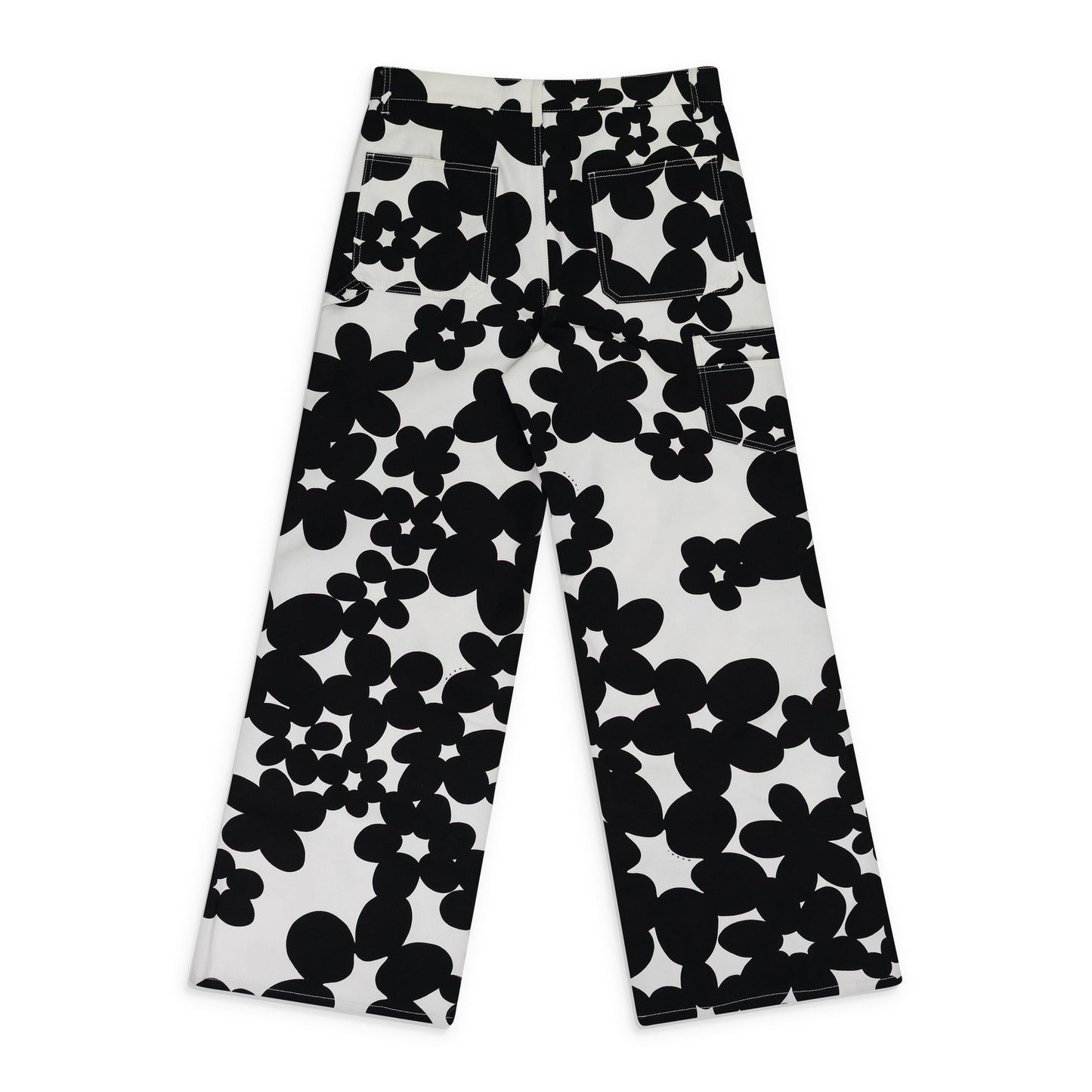 Multicolor Dillies Printed Trousers