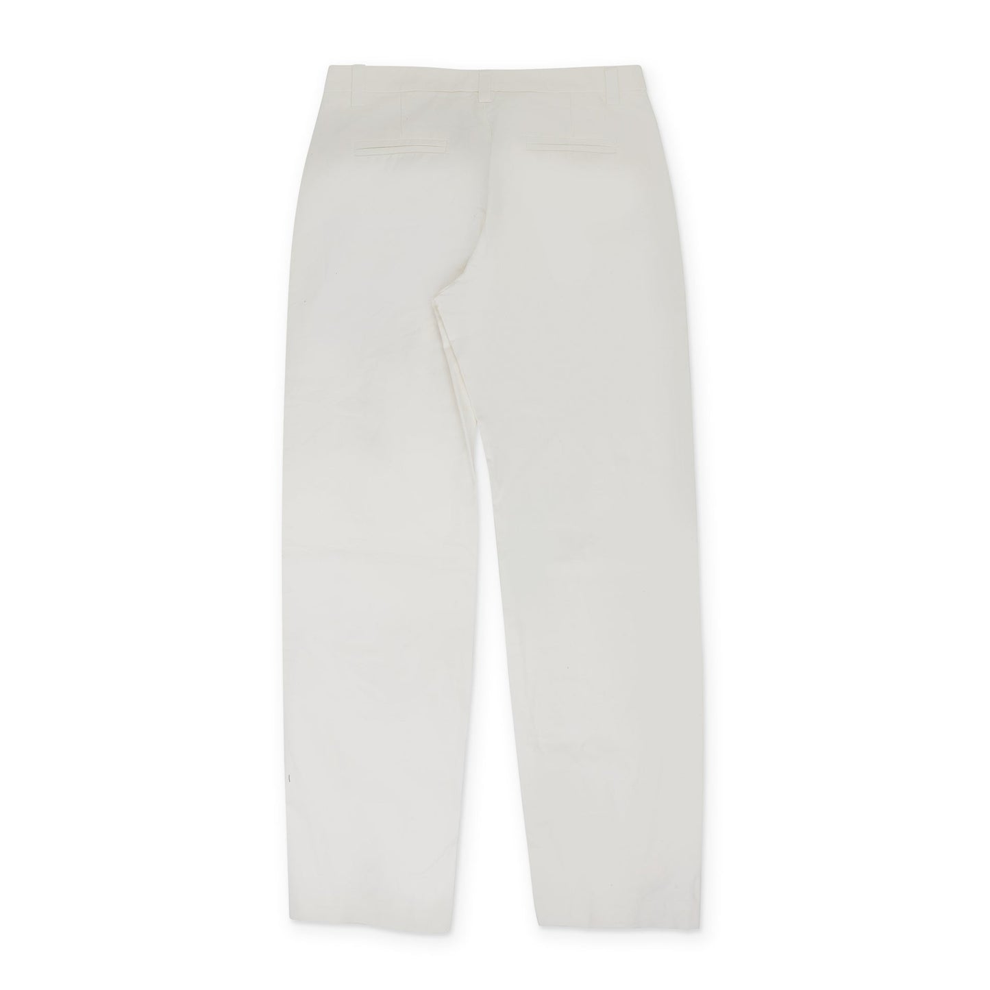 White Winnie Bottom Closure Trouser