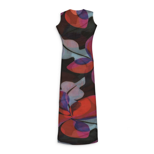 Multicolor Sea Breeze Sleeveless Dress