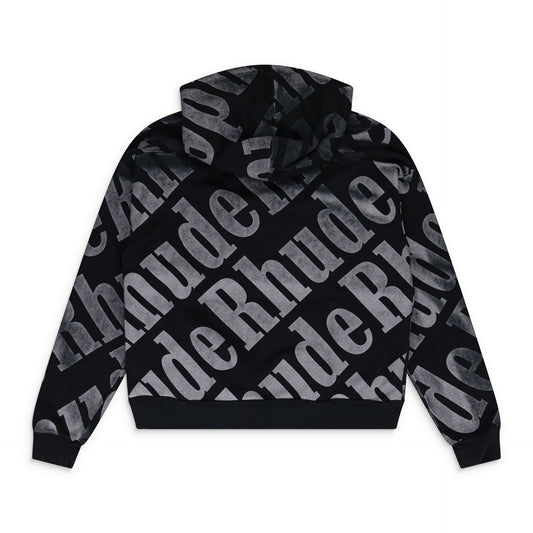 Black All Over Hoodie