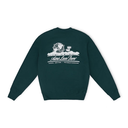 Green Unisphere Crewneck Sweatshirt