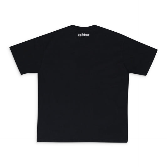 Black Diffused Collegiate T-Shirt