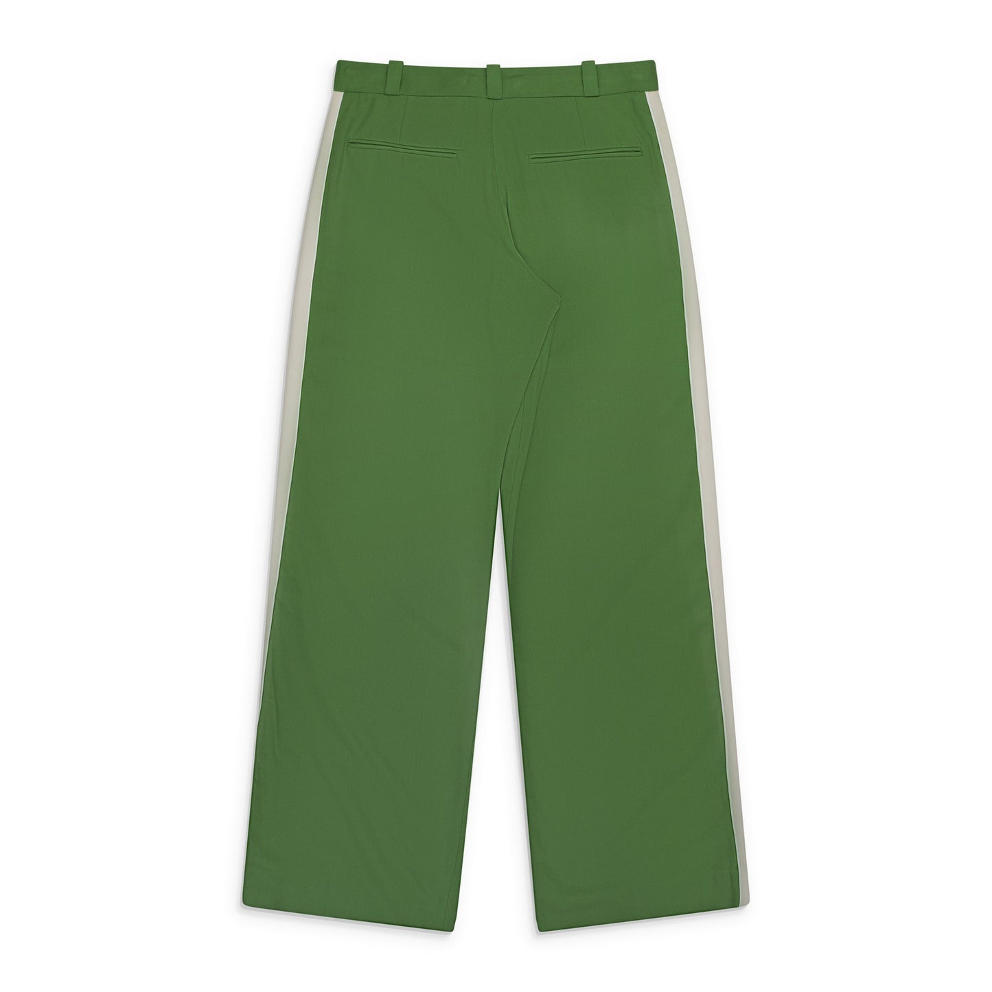 Green Ahluwalia Grove Wide Leg Trouser Green