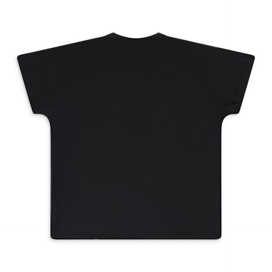 Faded Black Woman In Sheet Raglan T Shirt