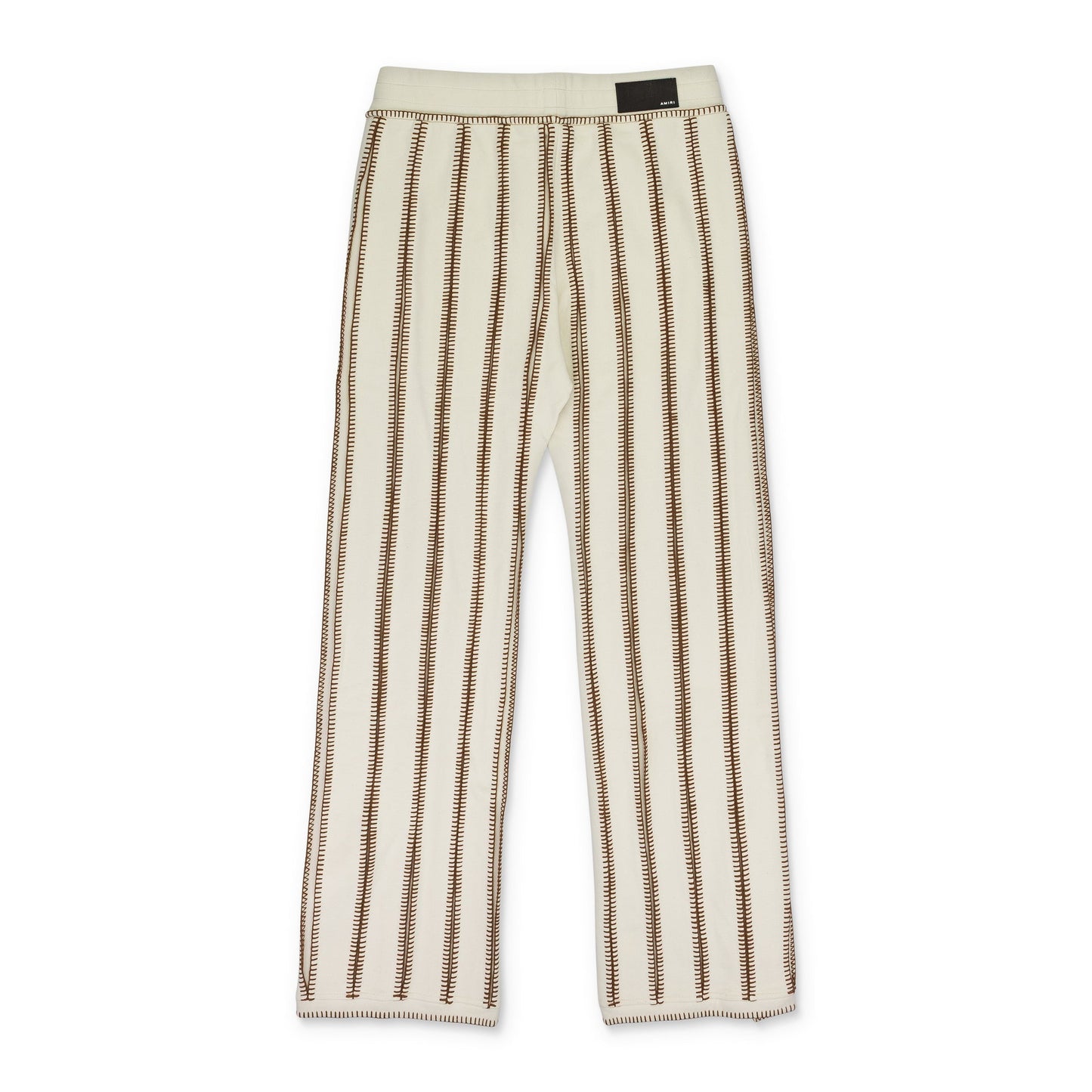Cream Stitch Track Flare