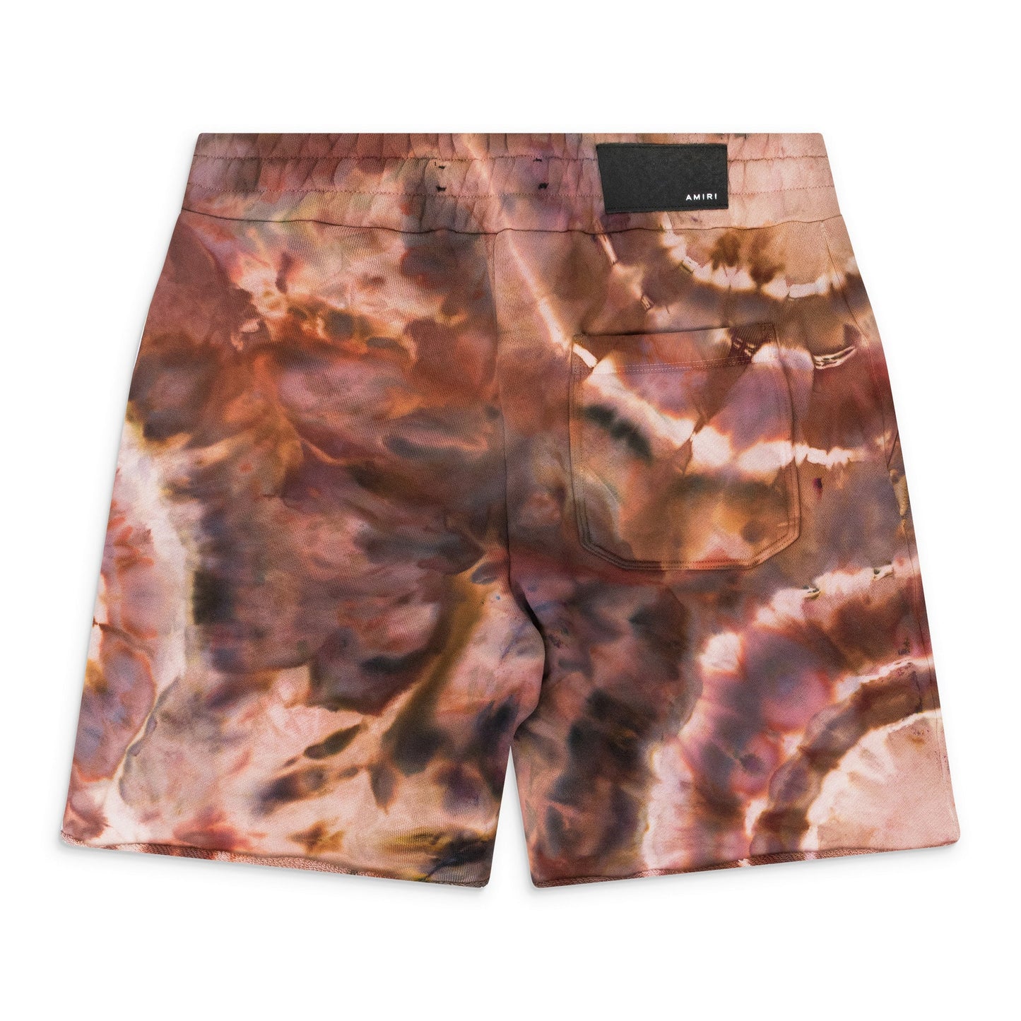 Brown Tie Dye Ma Shorts