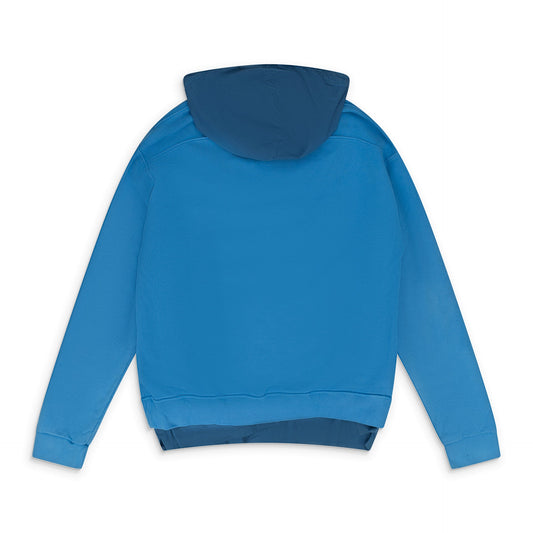 Blue Layered Hoodie