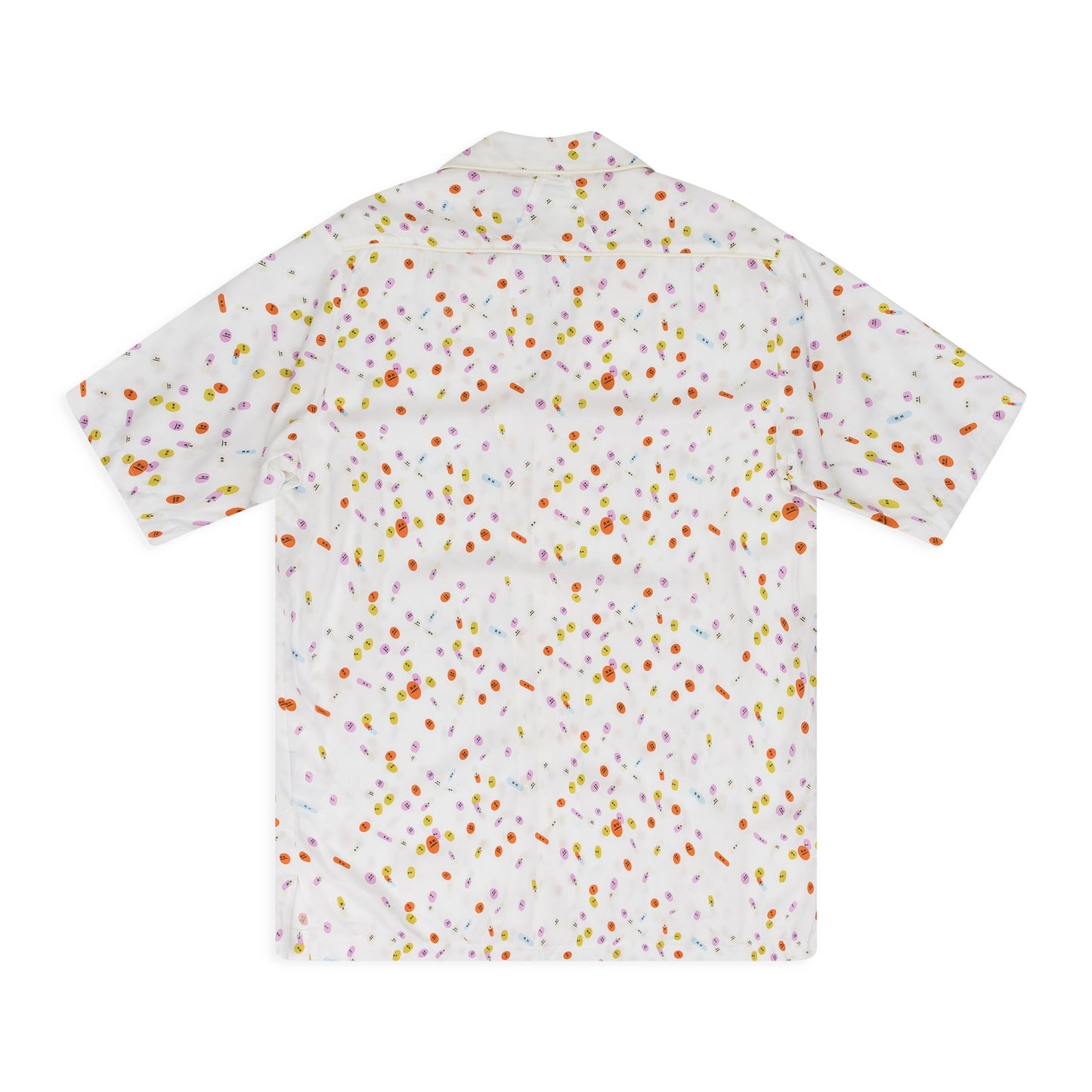 White Pill Collared Shirt