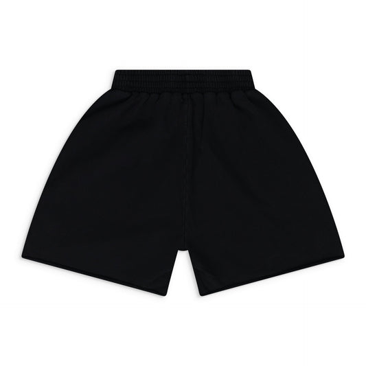 Black OG Logo Embroidered Sweatshorts
