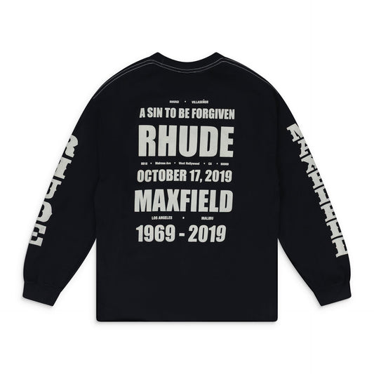Black Cross Longsleeve T-Shirt