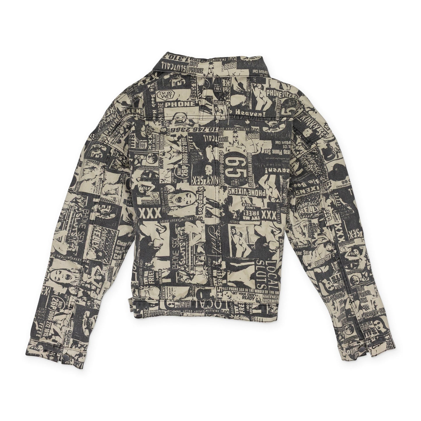 Beige Printed Jacket