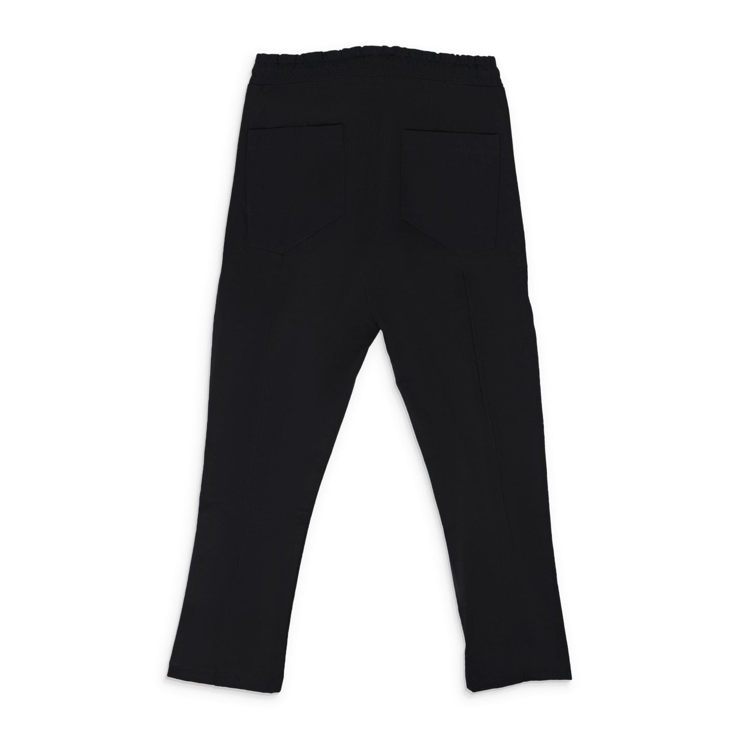 Black / Burgundy Traxedo Pants