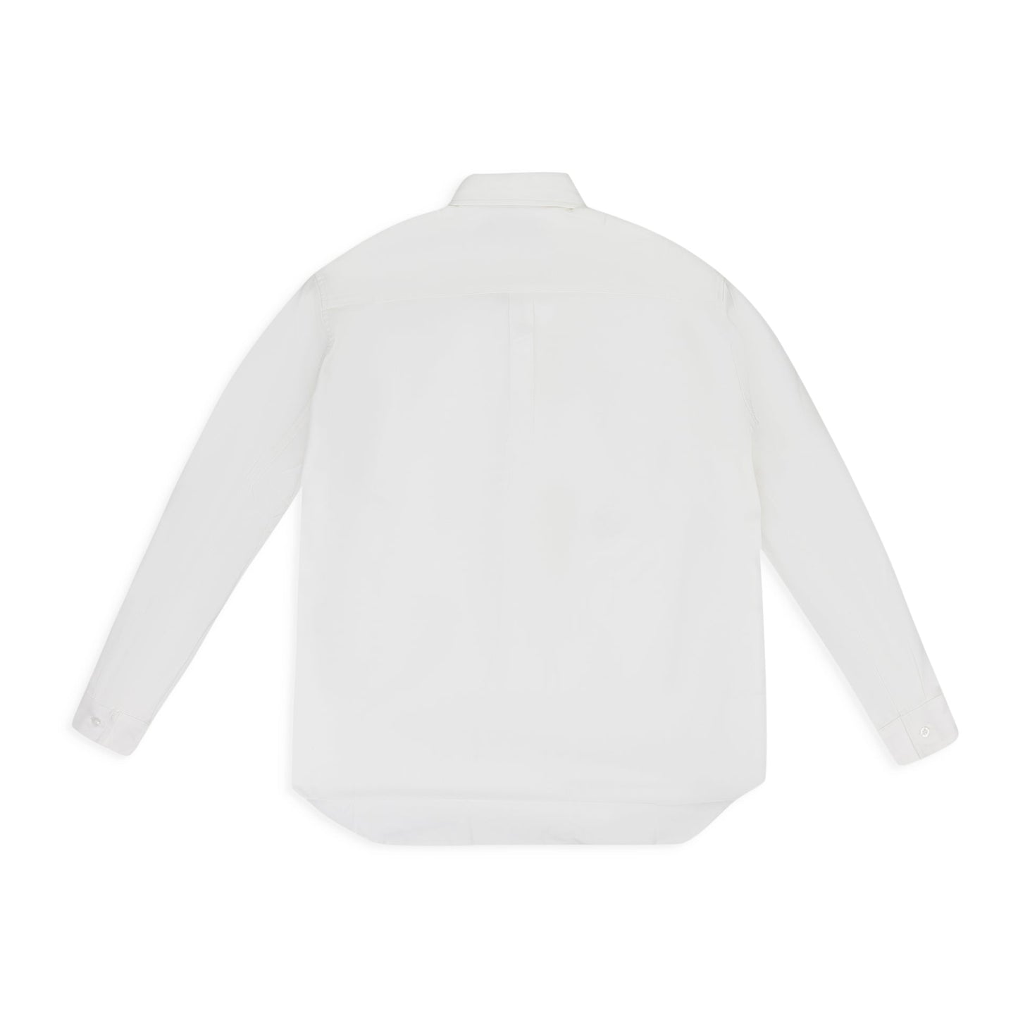 White Tandard Issue Button Down Shirt
