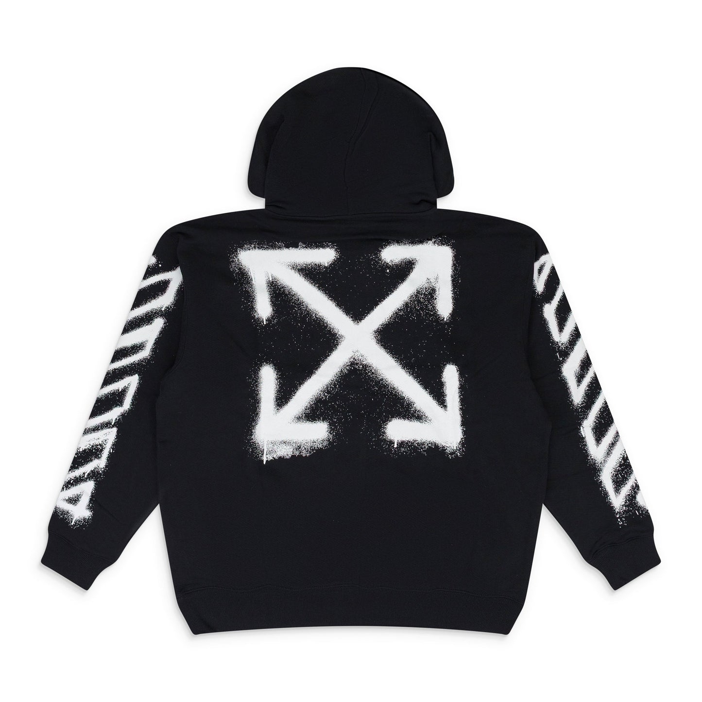 Black Spray Can Arrow Hoodie