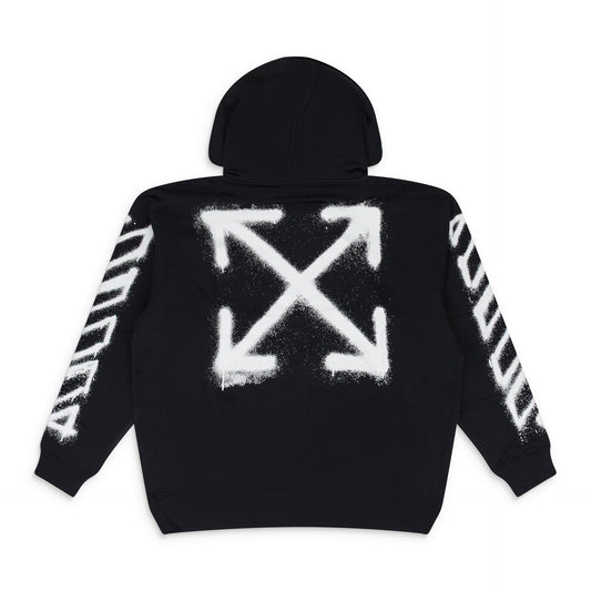 Black Spray Can Arrow Hoodie
