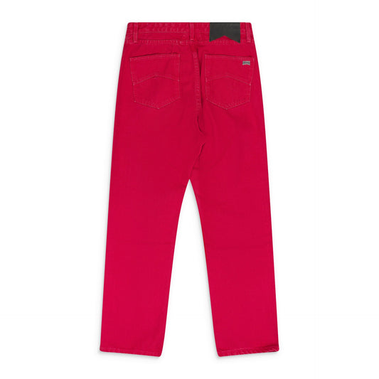 Red Denim Pants