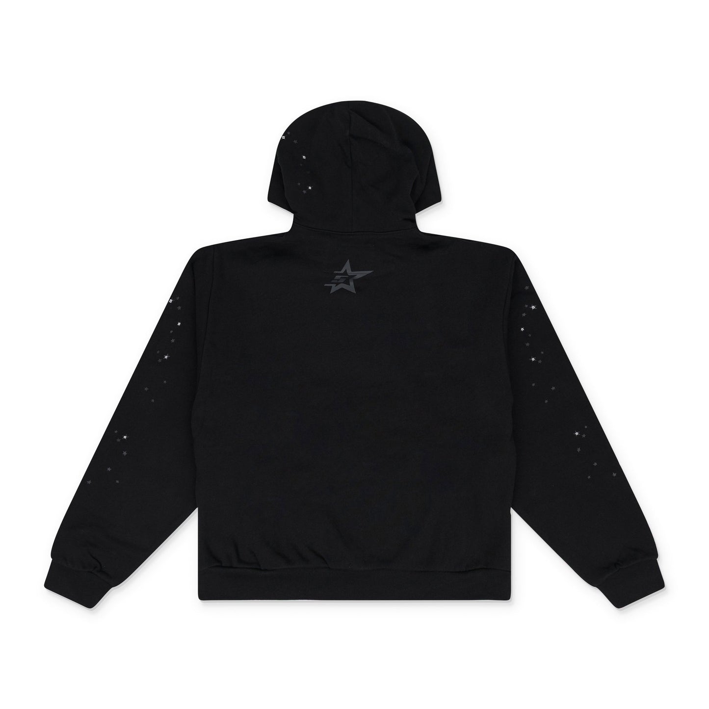 Black Rhinestone Punk V2 Hoodie