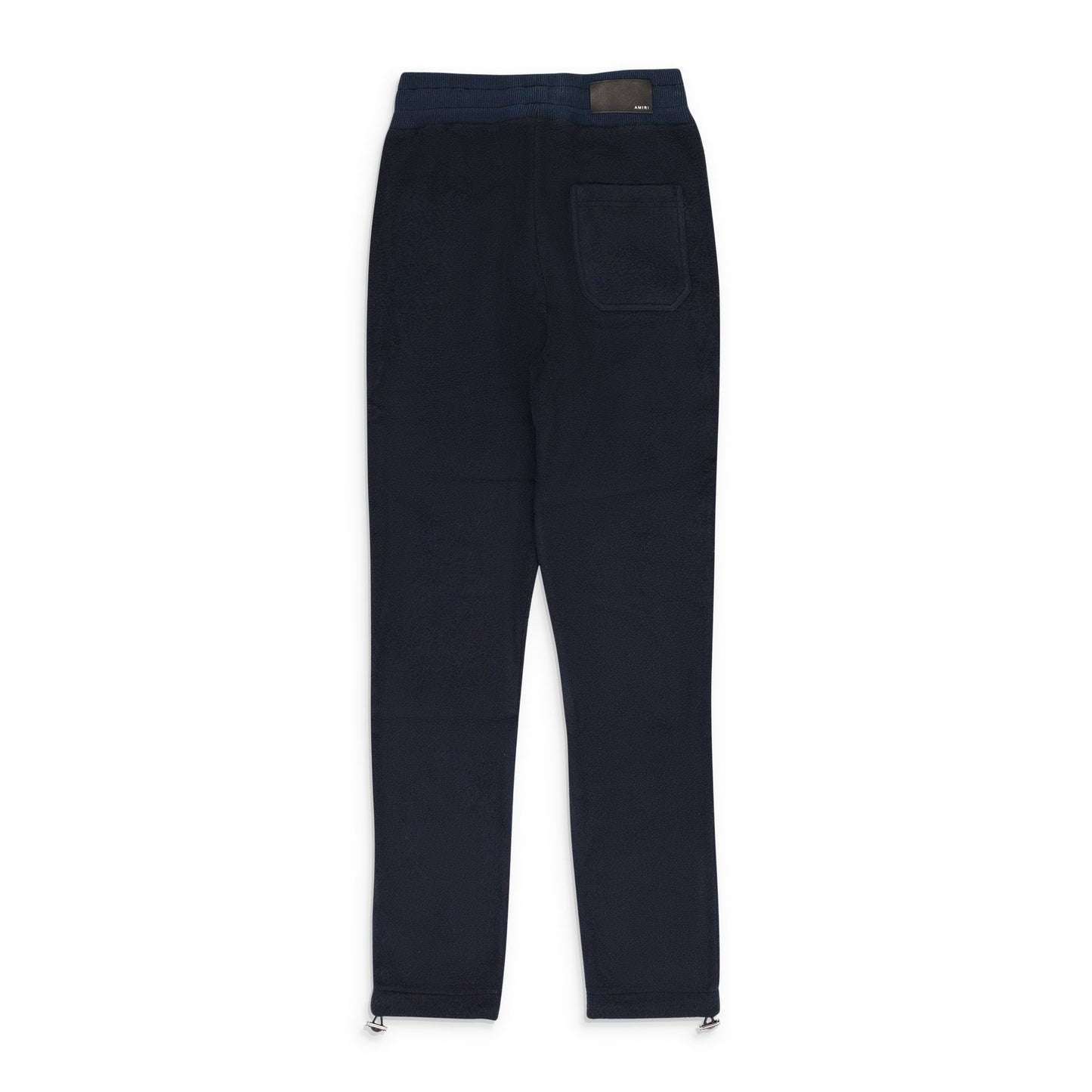 Navy Wool Track Pant