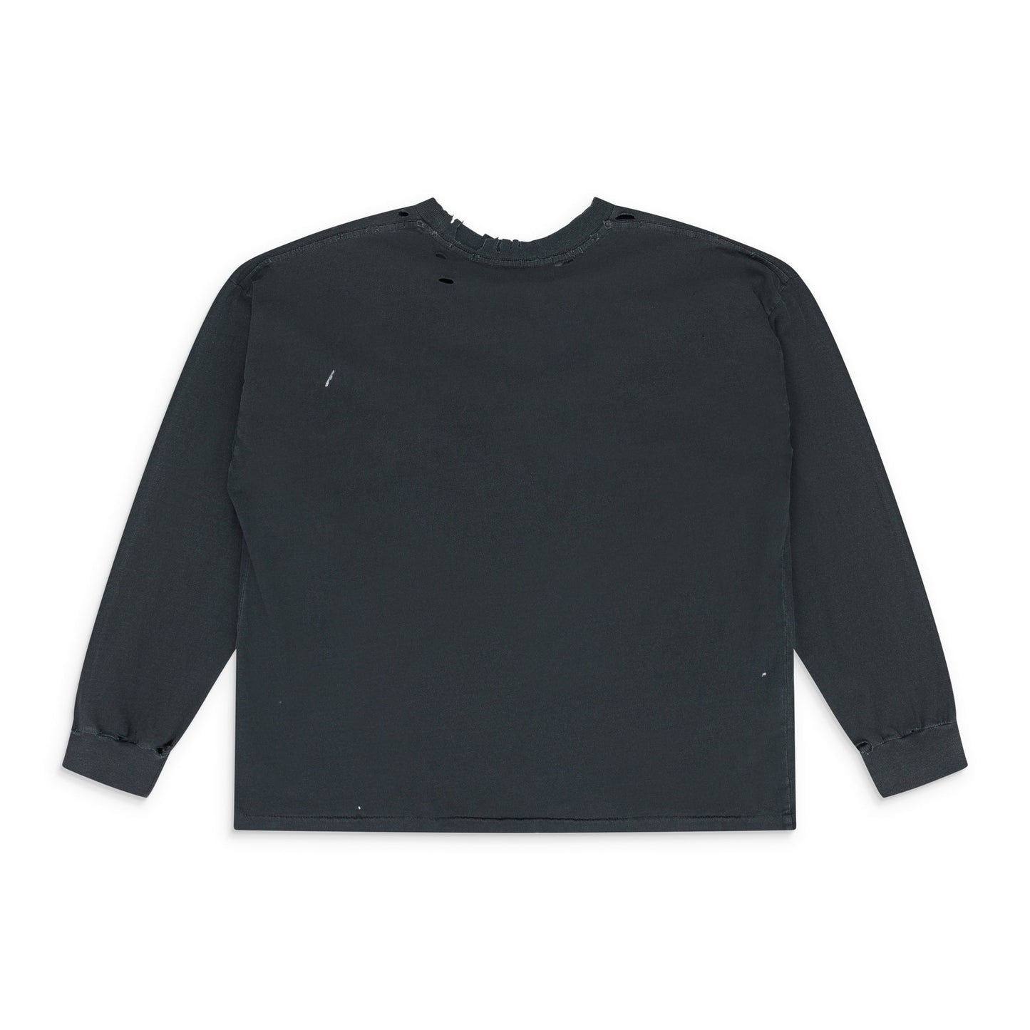 Black Paint Splatter L/S T-Shirt