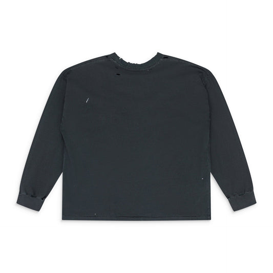 Black Paint Splatter L/S T-Shirt