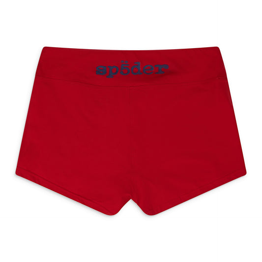 Red Georgia Tiny Shorts