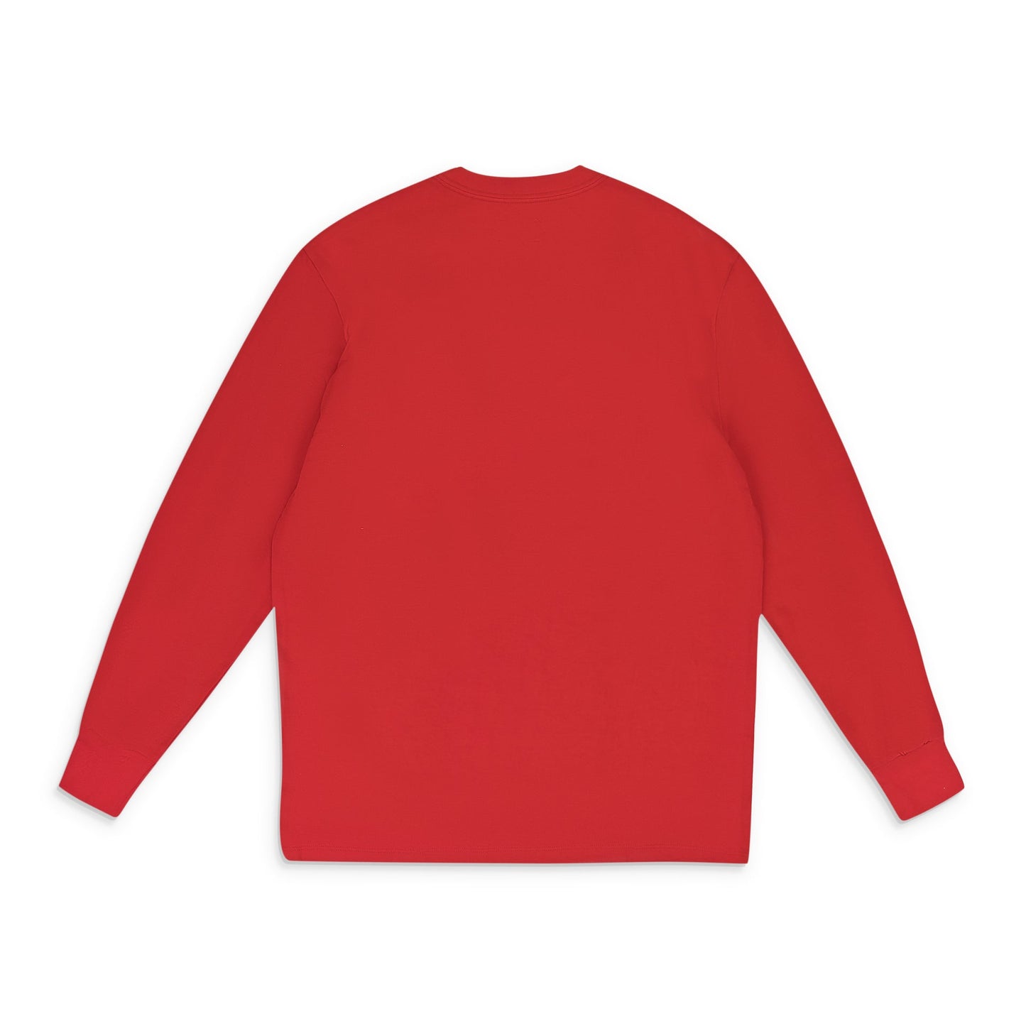 Red Pocket Logo LS T-Shirt