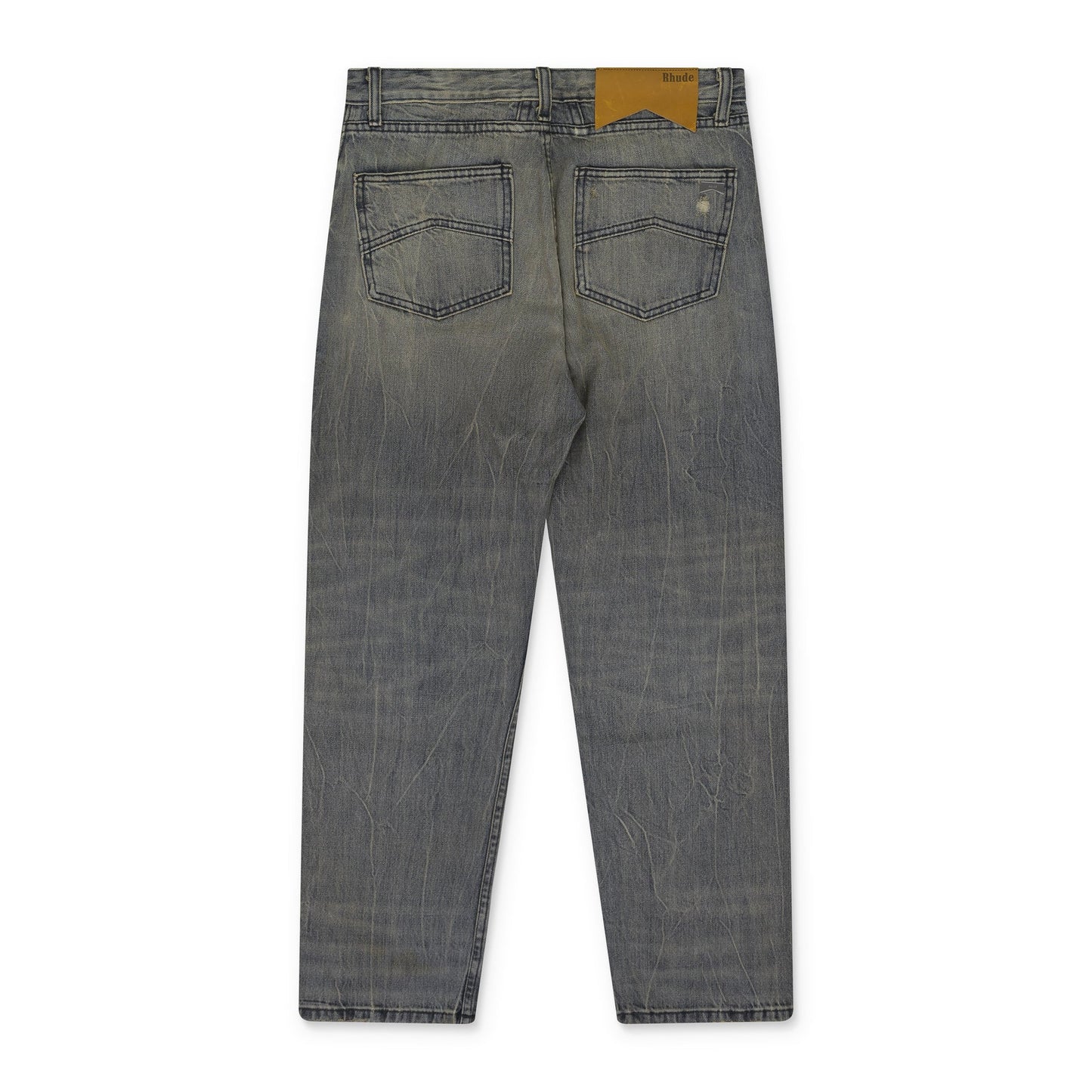 Gray Denim Pants