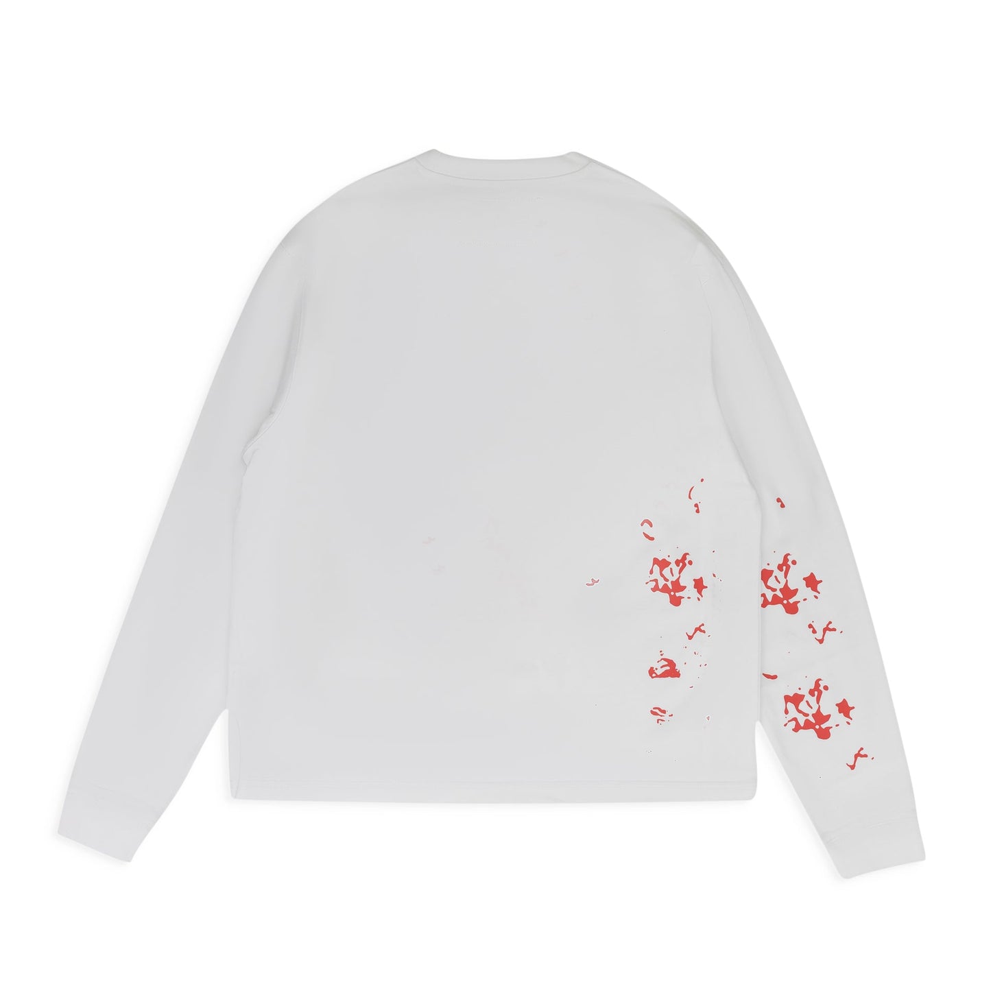White Web Monitor LS T-Shirt
