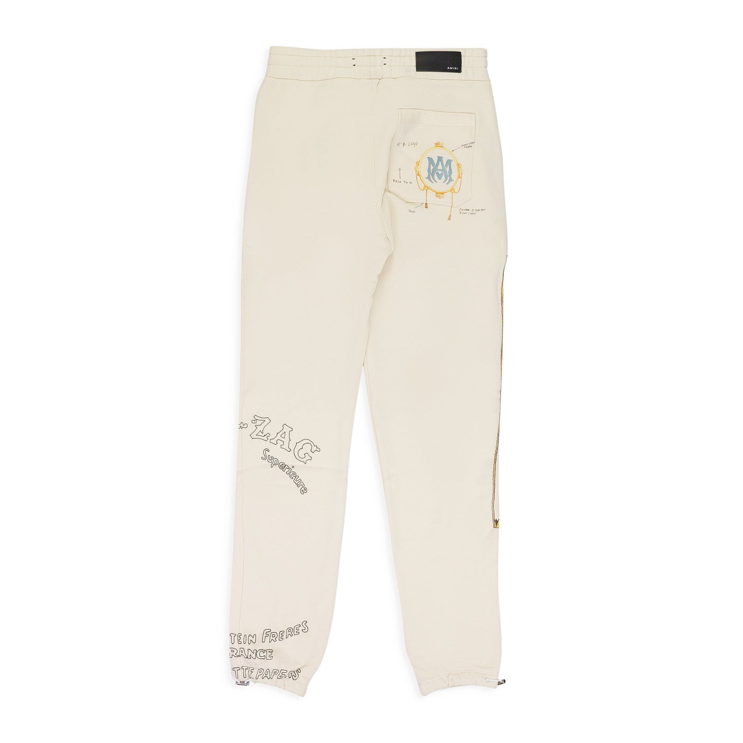 Almond Zig Zag Sketch Sweatpants