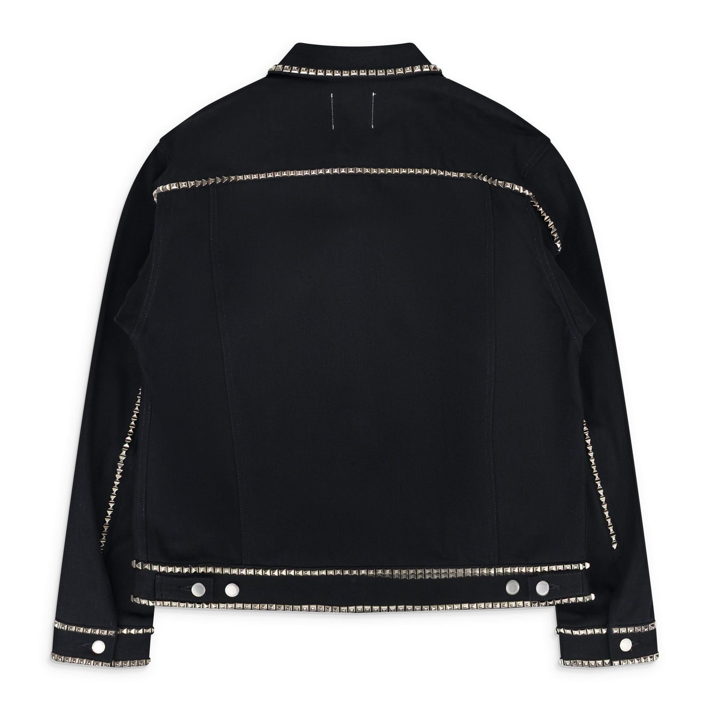 Black Studded Denim Jacket
