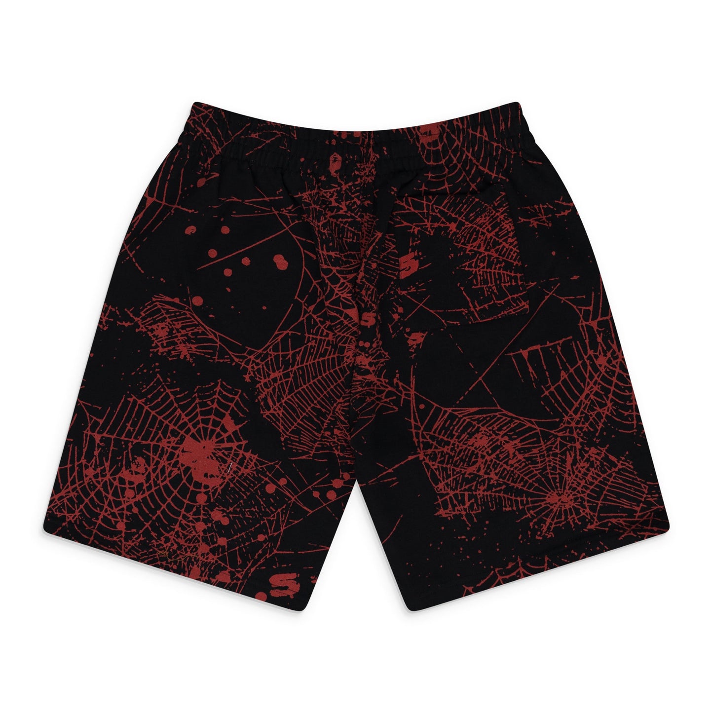 Black AOP Web V2 Sweatshorts