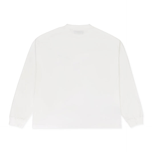 Off White Oversized Long Sleeve T-shirt