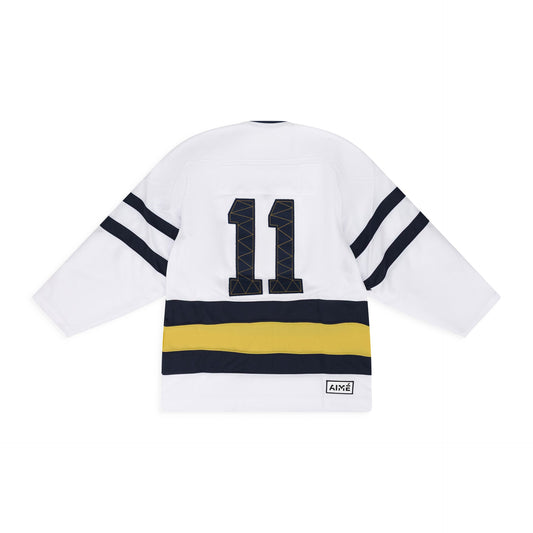 White Team Hockey Jersey