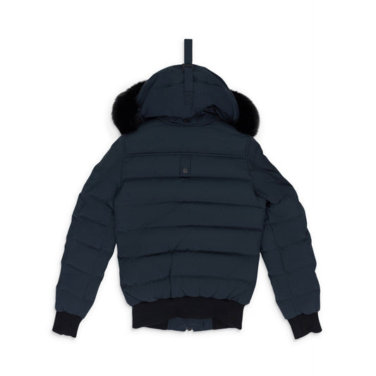 Navy / Black Onyx Ladriere Shearling Bomber