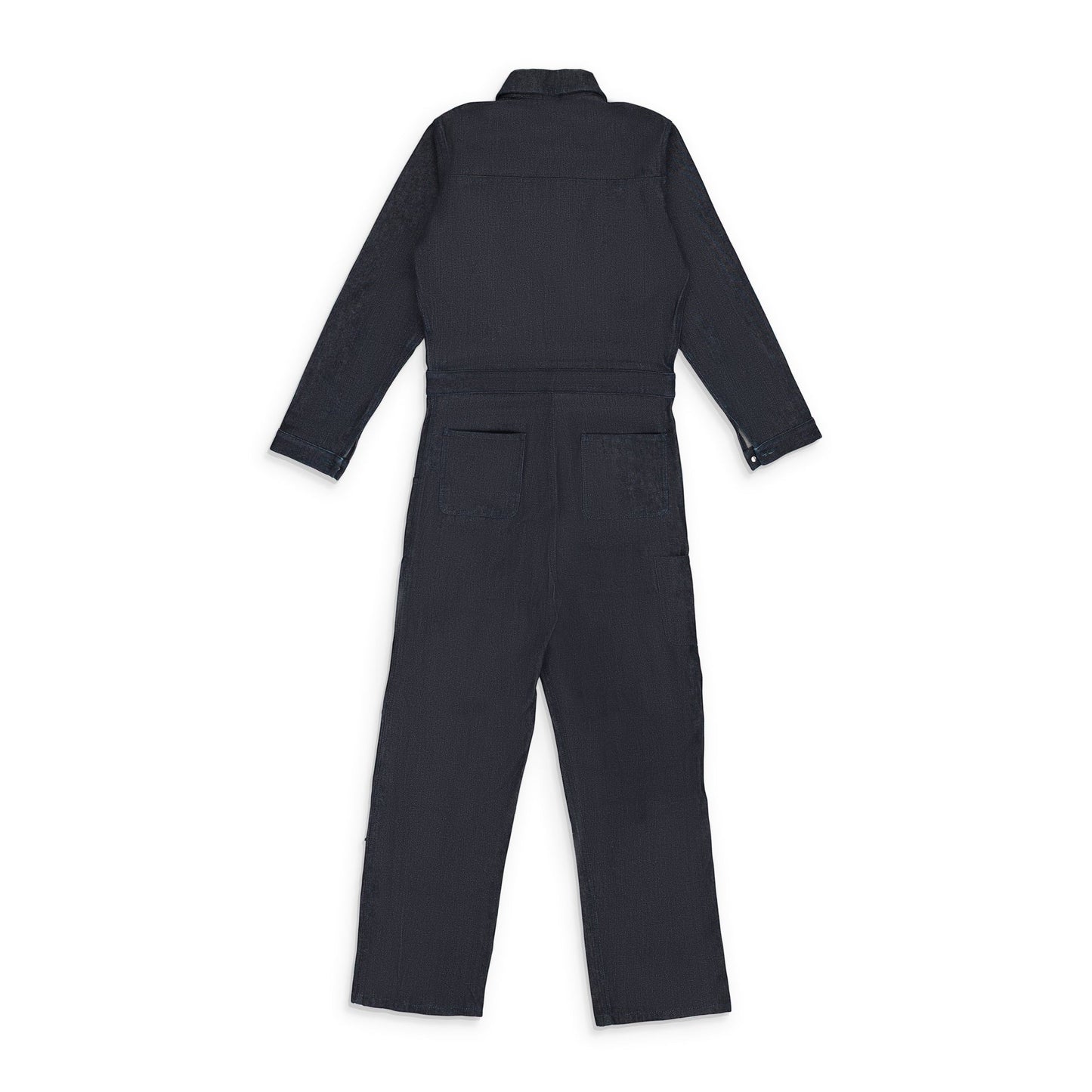 BLUE DENIM RELAXED JUMPSUIT