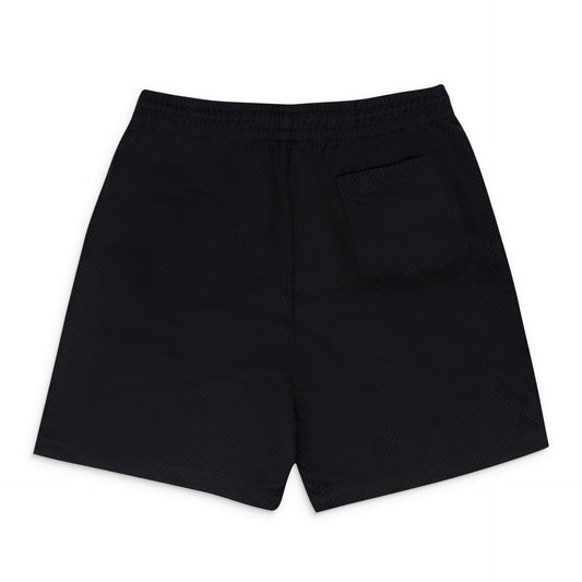 Black Logo Gym Short