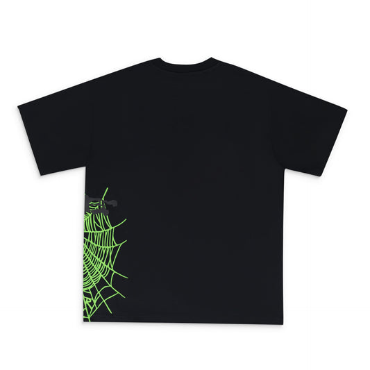Black Heavy Web Tee