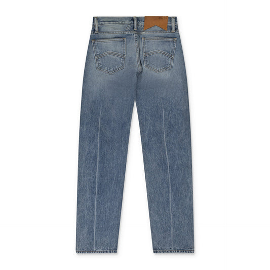 Indigo Denim Straight Fit Jeans