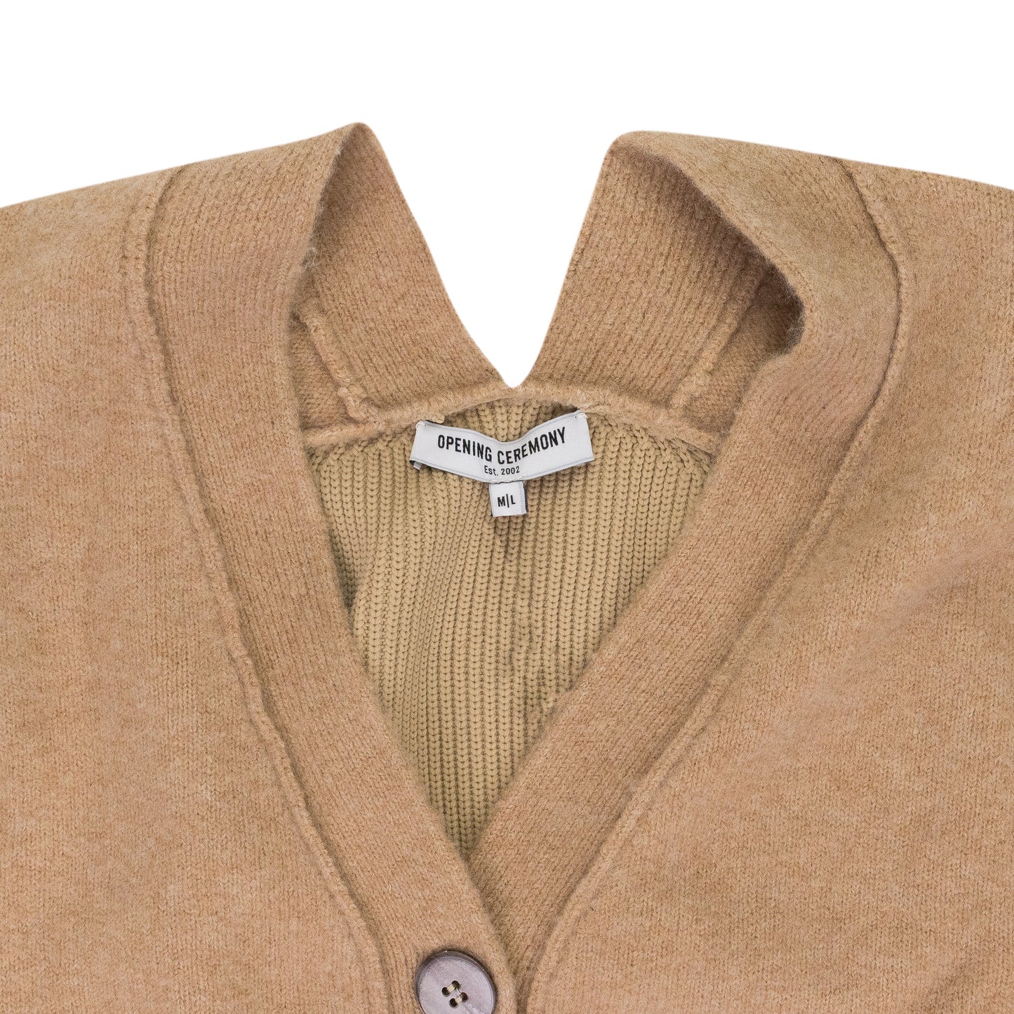 Brown Cashmere Caridgan