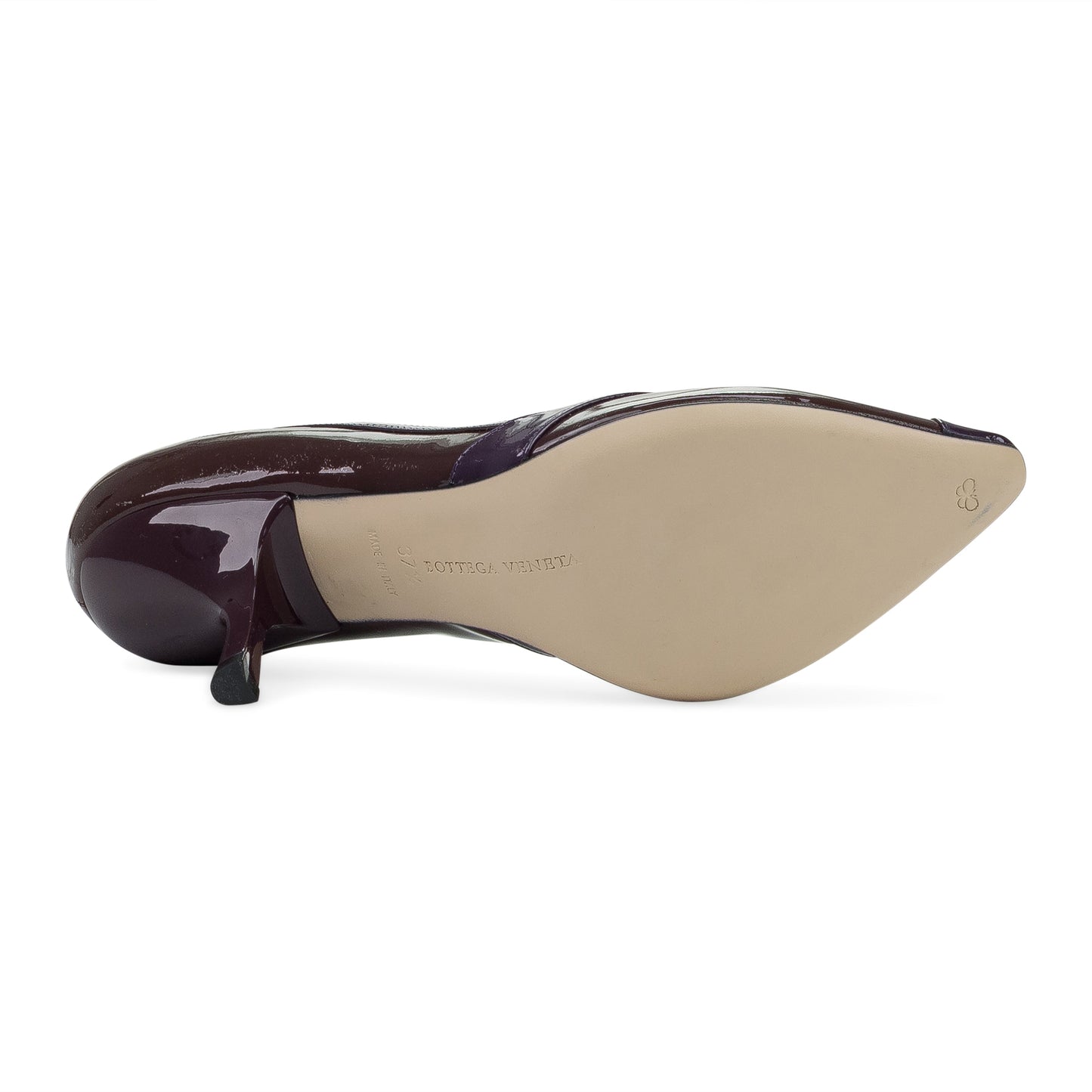 PURPLE SLIP ON PUMPS