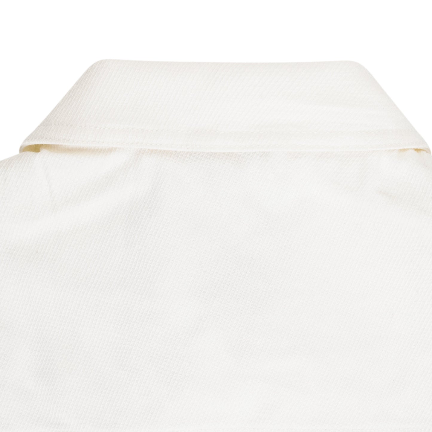 White Snap Boxy Jacket