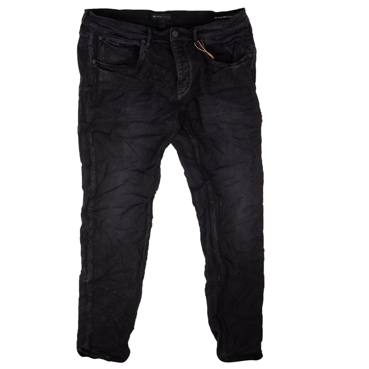Black Inside Out Frayed Skinny Jeans