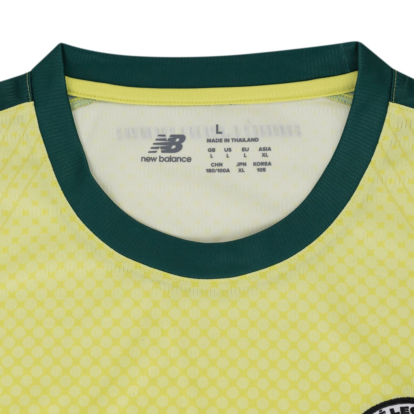 Green New Balance Soccer Jersey