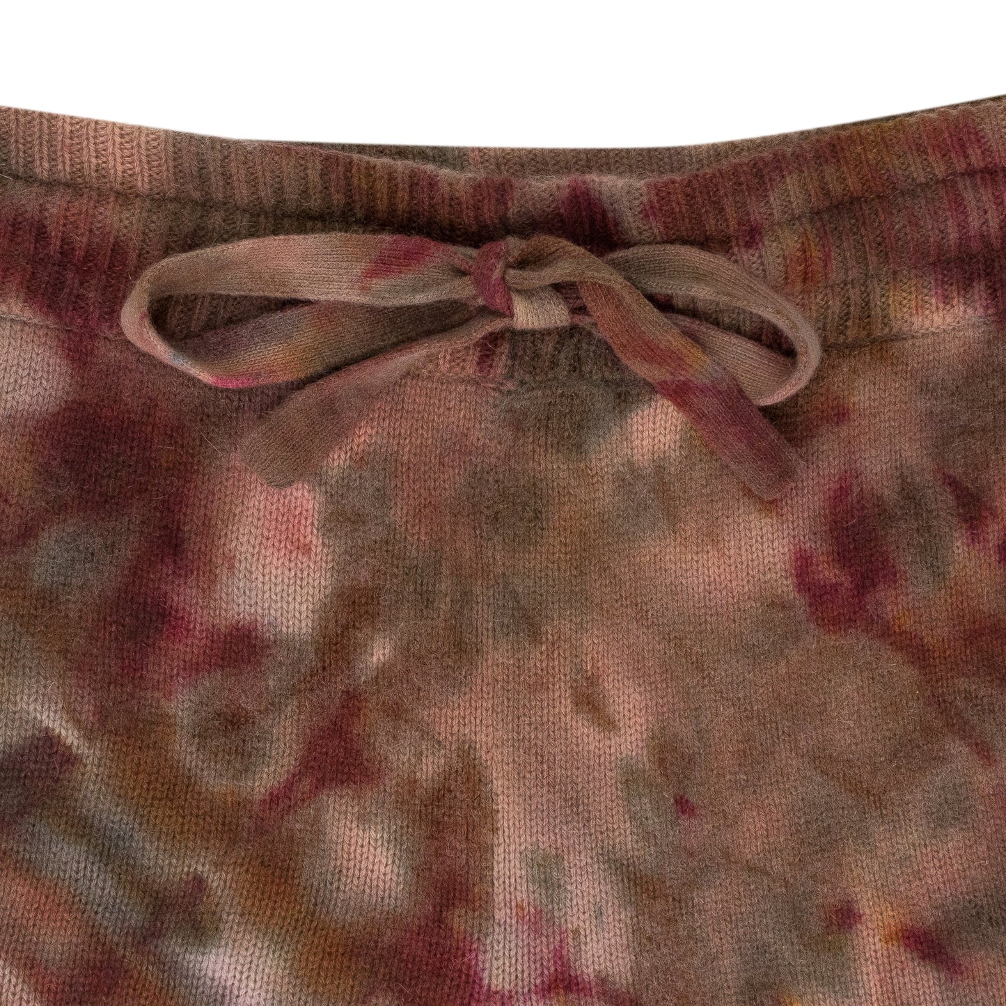 Clay MA Tie Dye Cashmere Shorts